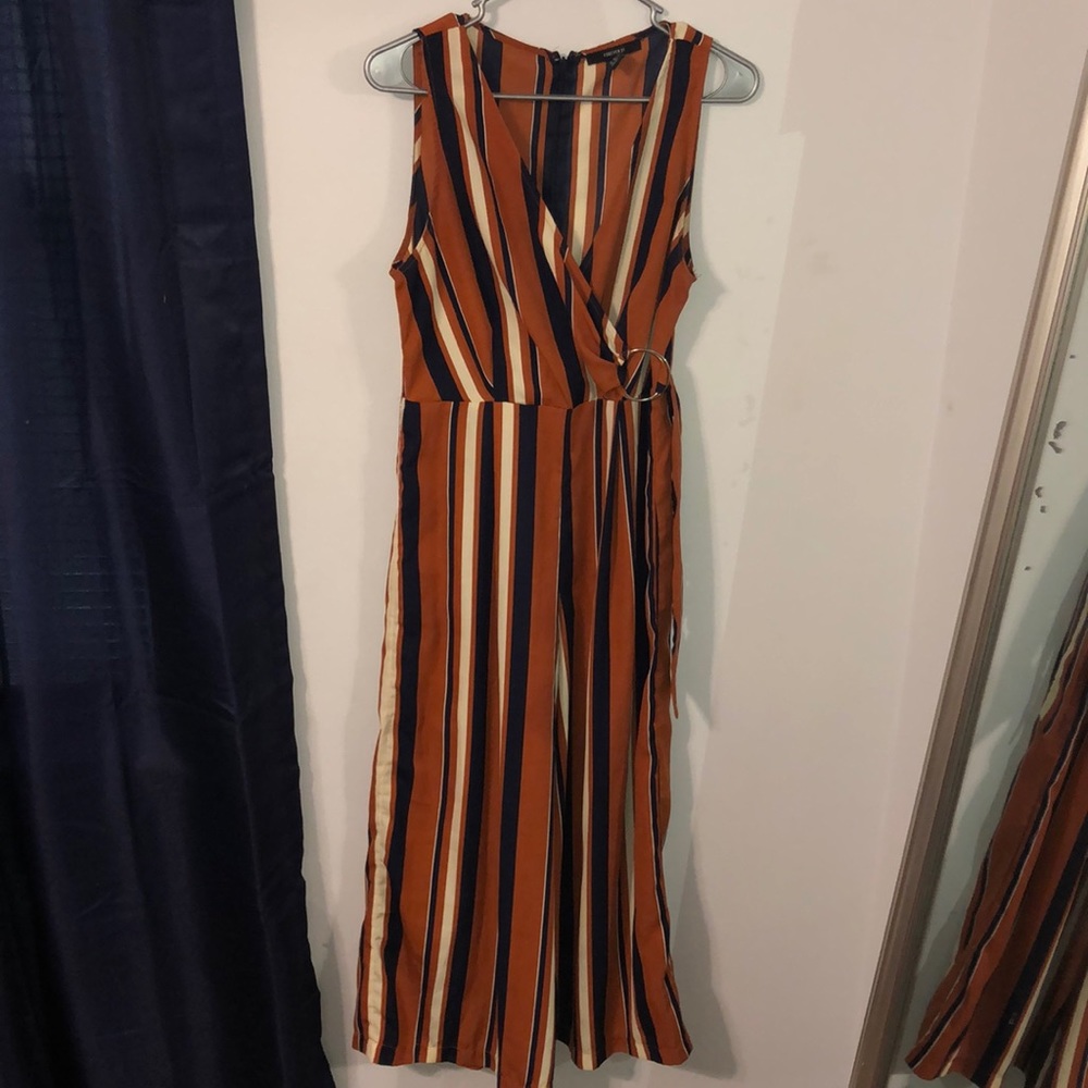 FOREVER 21 ORANGE VINTAGE JUMPSUIT(worn twice)